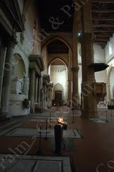 Santa Croce Sanctuary  Tombs Florence Italy Catholic religious