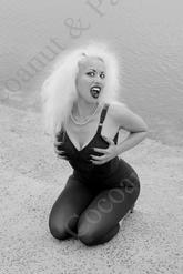 Vampire undead Retro Pin-Up Photo Vintage Nude Fetish